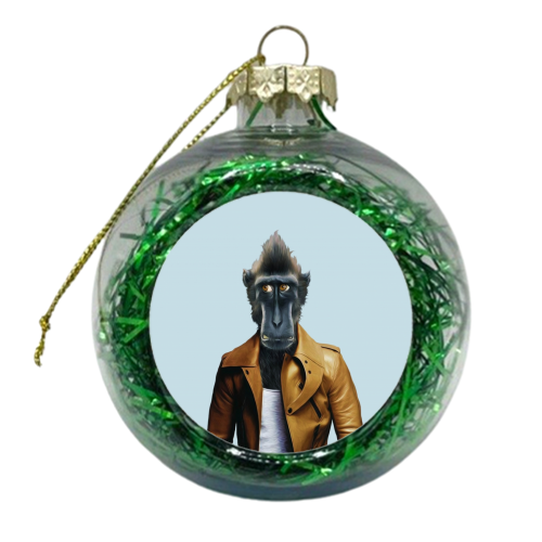 Monsieur Renan - xmas bauble by Francesca Miele