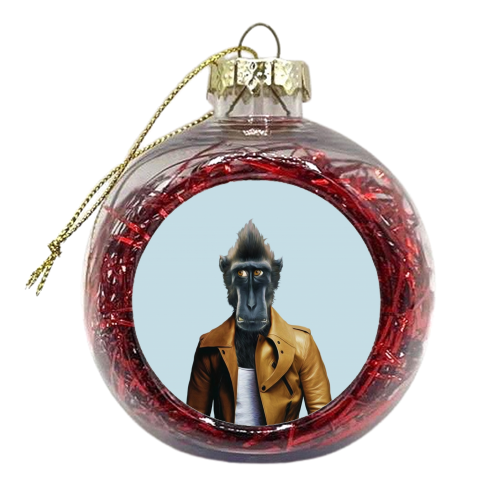 Monsieur Renan - xmas bauble by Francesca Miele