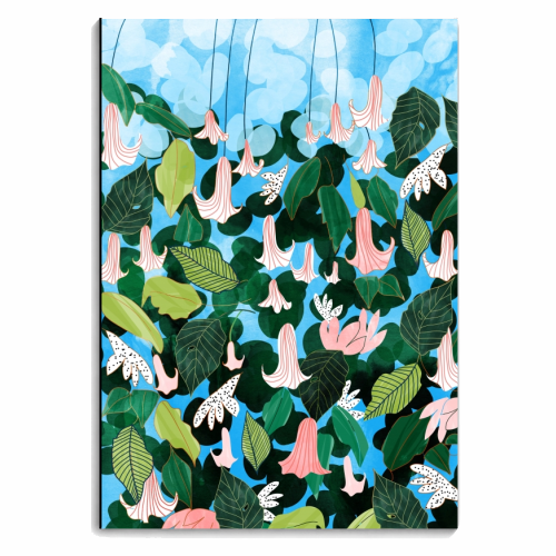 Mood Flowers - personalised A4, A5, A6 notebook by Uma Prabhakar Gokhale