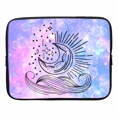 moon - designer laptop sleeve by Anastasios Konstantinidis