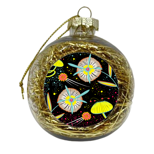 Moon Garden - xmas bauble by InspiredImages