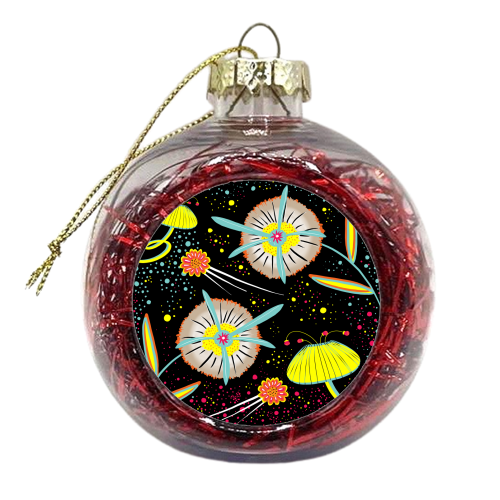 Moon Garden - xmas bauble by InspiredImages