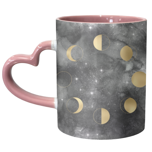 Moon phases - unique mug by Anastasios Konstantinidis