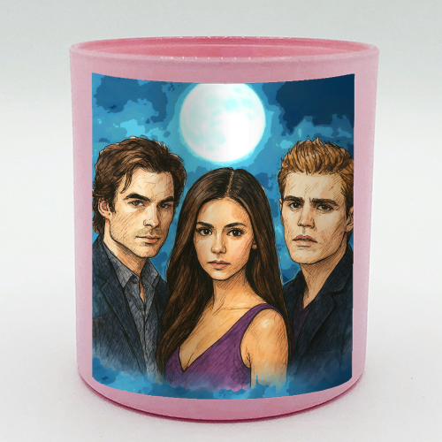 Moonlit Vampires - scented candle by Ms Doodle
