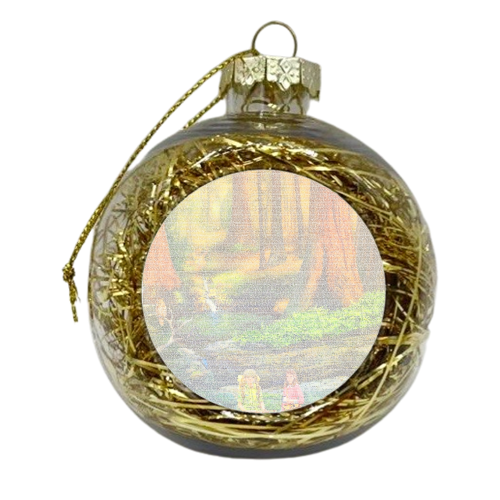Moonrise Kingdom Screenplay Print - xmas bauble by RoboticEwe