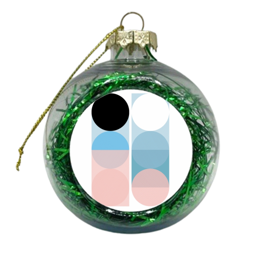 Moons of today - xmas bauble by Brita Ingebrigtsen