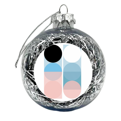 Moons of today - xmas bauble by Brita Ingebrigtsen