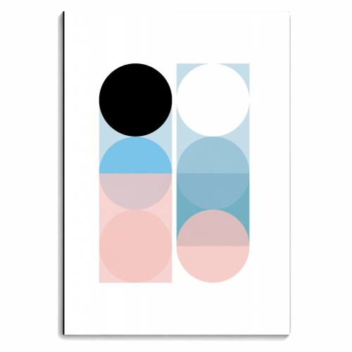 Moons of today - personalised A4, A5, A6 notebook by Brita Ingebrigtsen