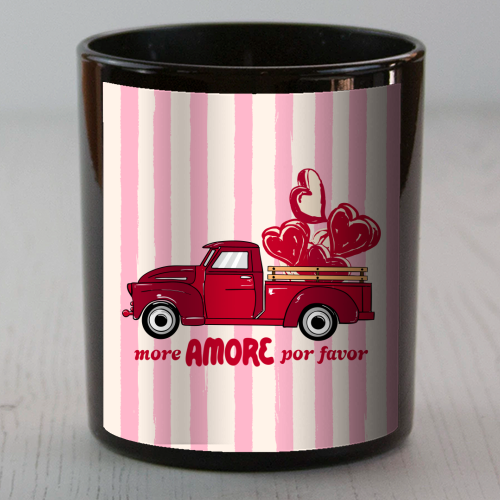 More Amore Por Favor Retro Love Truck - scented candle by EZbie