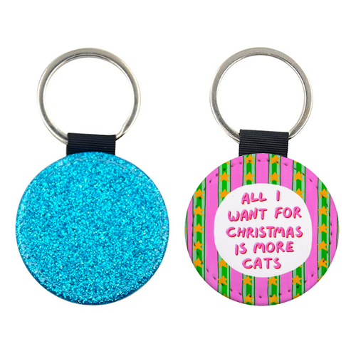 More Cats - keyring by The Paper Tail