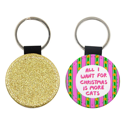 More Cats - keyring by The Paper Tail