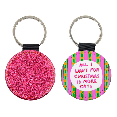 More Cats - keyring by The Paper Tail