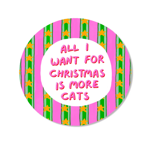 More Cats - Magnet by The Paper Tail