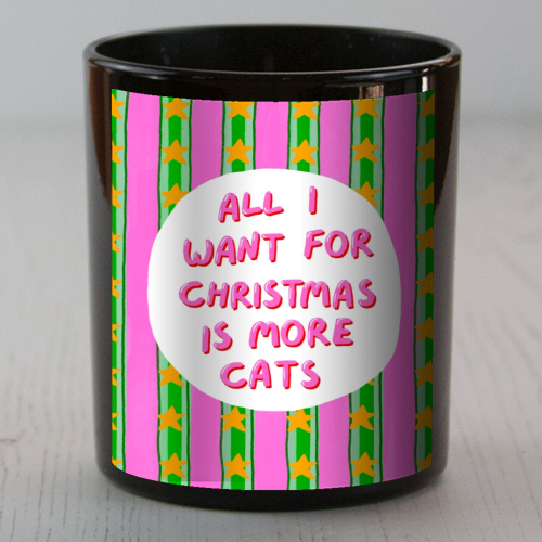 More Cats - scented candle by The Paper Tail