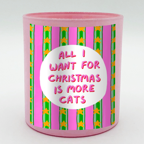 More Cats - scented candle by The Paper Tail