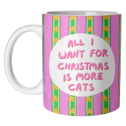 More Cats - unique mug by The Paper Tail