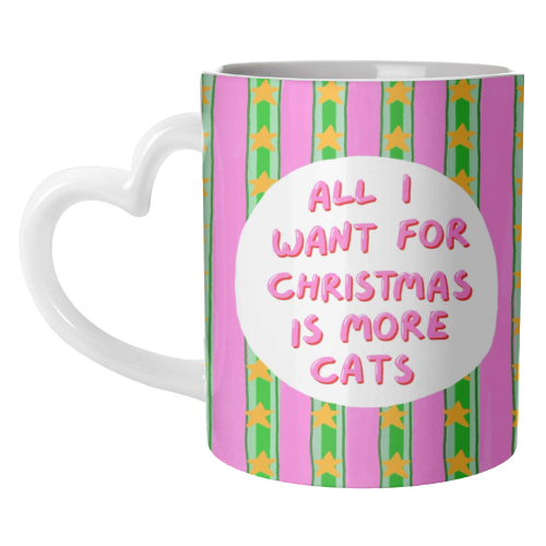 More Cats - unique mug by The Paper Tail