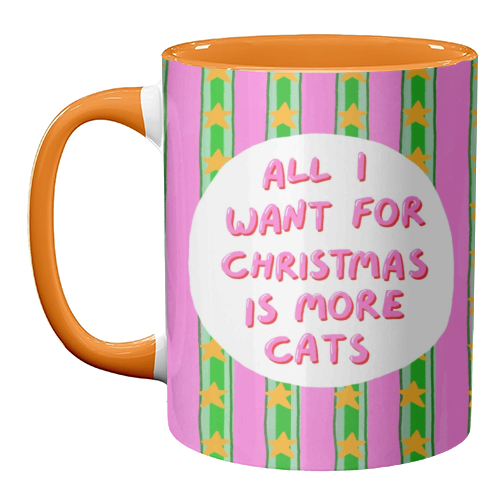 More Cats - unique mug by The Paper Tail