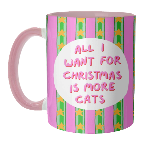 More Cats - unique mug by The Paper Tail
