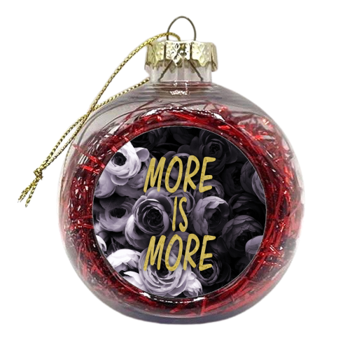 More is More - xmas bauble by EMANUELA CARRATONI