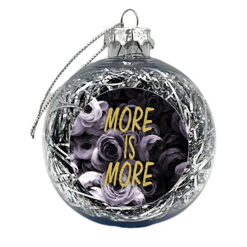 More is More - xmas bauble by EMANUELA CARRATONI