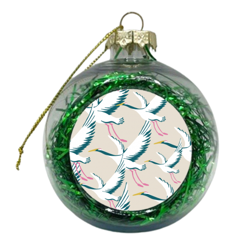Morning Flight - xmas bauble by Draper & Harlow