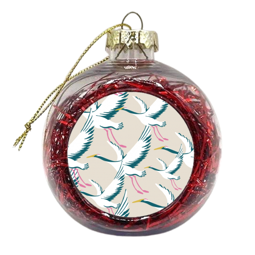 Morning Flight - xmas bauble by Draper & Harlow
