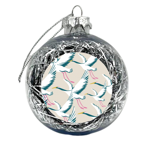 Morning Flight - xmas bauble by Draper & Harlow