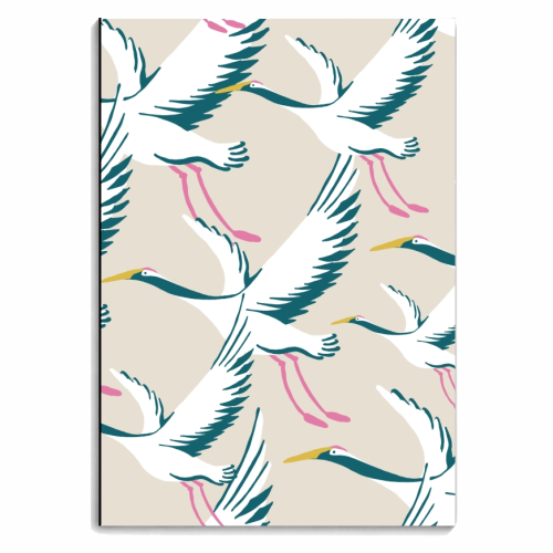 Morning Flight - personalised A4, A5, A6 notebook by Draper & Harlow