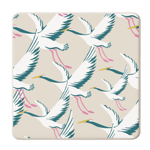 Morning Flight - personalised beer coaster by Draper & Harlow