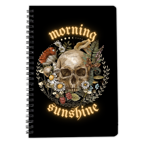 Morning Sunshine - personalised A4, A5, A6 notebook by OhMC! Designs