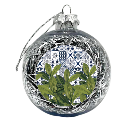 Moroccan Fern - xmas bauble by MariaKritzas
