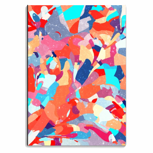 Mosaic Floor - personalised A4, A5, A6 notebook by Uma Prabhakar Gokhale