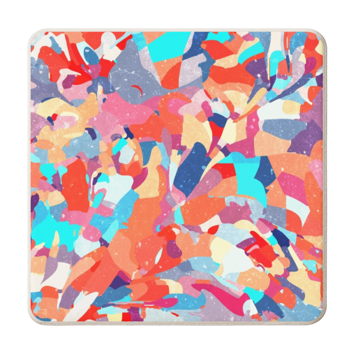 Mosaic Floor - personalised beer coaster by Uma Prabhakar Gokhale