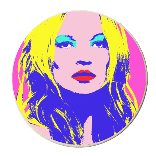 Moss - personalised beer coaster by Wallace Elizabeth