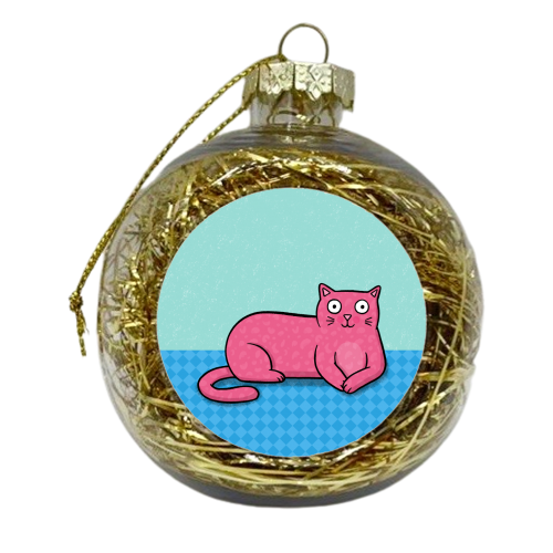 Most Important Cat - xmas bauble by Drawn to Cats