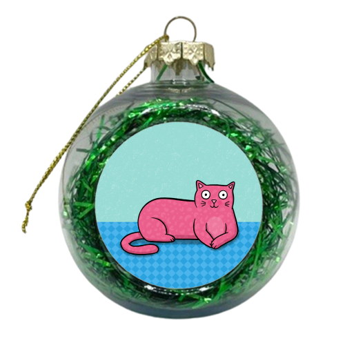 Most Important Cat - xmas bauble by Drawn to Cats
