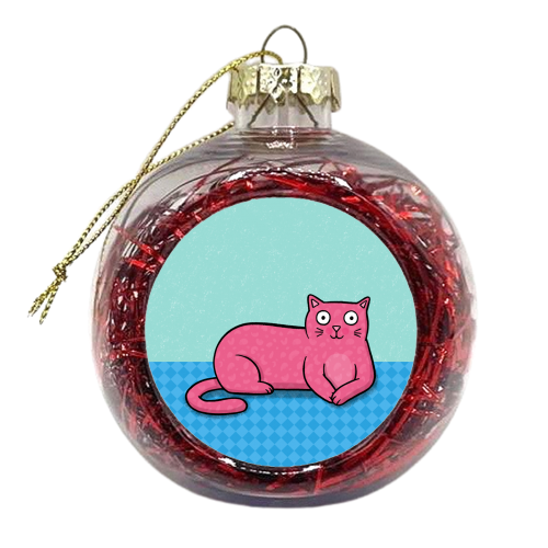 Most Important Cat - xmas bauble by Drawn to Cats