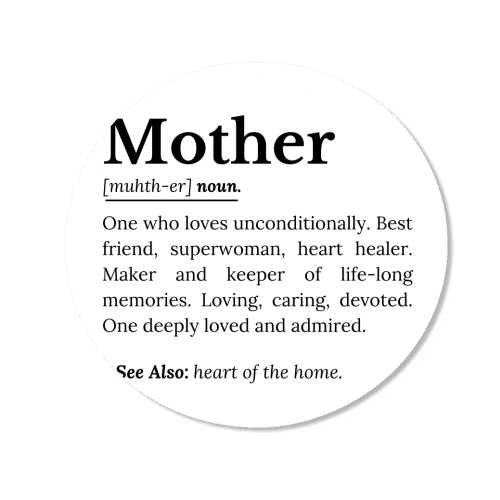 Mother Definition – The Real Superwoman of Life - Magnet by timsal shol