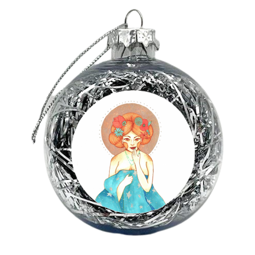Mother Nature - xmas bauble by Erin Cole