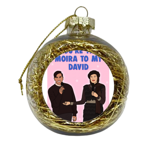 Mother's Day Moira - xmas bauble by Pink and Pip