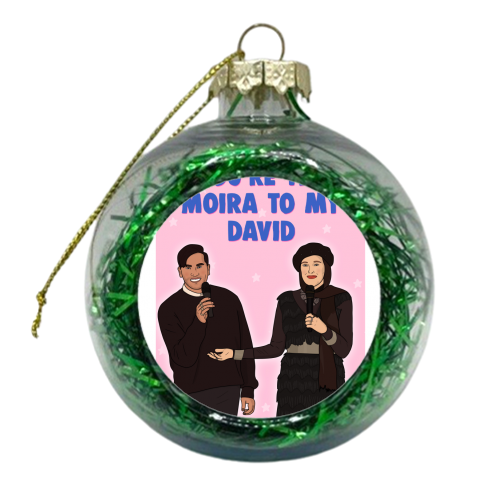 Mother's Day Moira - xmas bauble by Pink and Pip