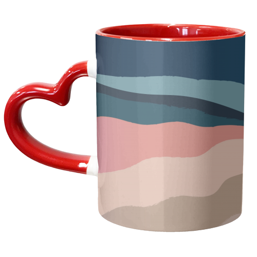 Mountain Range - unique mug by The Native State