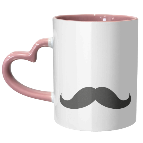 Moustache - unique mug by Alexander Jackson