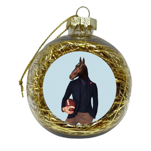 Mr.Adam - xmas bauble by Francesca Miele