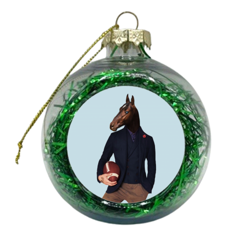 Mr.Adam - xmas bauble by Francesca Miele