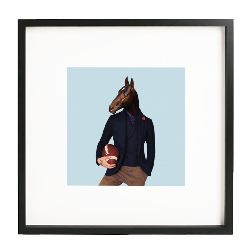 Mr.Adam - framed poster print by Francesca Miele