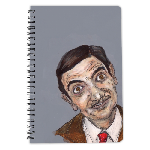 Mr Bean - personalised A4, A5, A6 notebook by Gaz is a Cookie
