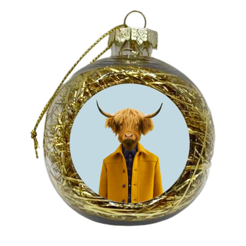 Mr. Bungalow - xmas bauble by Francesca Miele