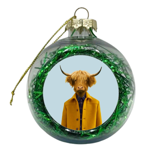 Mr. Bungalow - xmas bauble by Francesca Miele